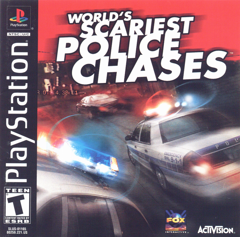 Front Cover for World's Scariest Police Chases (PlayStation)