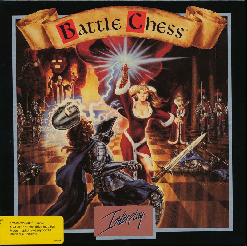 Front Cover for Battle Chess (Commodore 64)