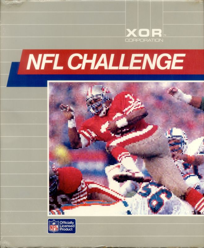 Front Cover for NFL Challenge (DOS)