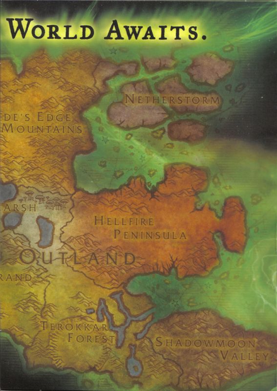 Inside Cover for World of WarCraft: The Burning Crusade (Macintosh and Windows) (DVD release (2007)): Second Inside Cover - Left Panel