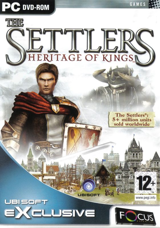 Front Cover for Heritage of Kings: The Settlers (Windows) (Ubisoft eXclusive release)