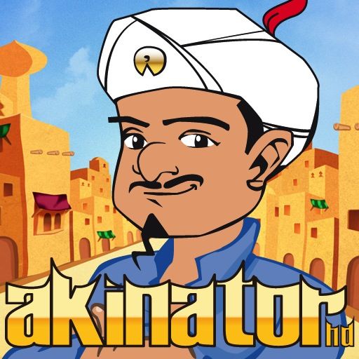 Front Cover for Akinator (iPad) (First version)
