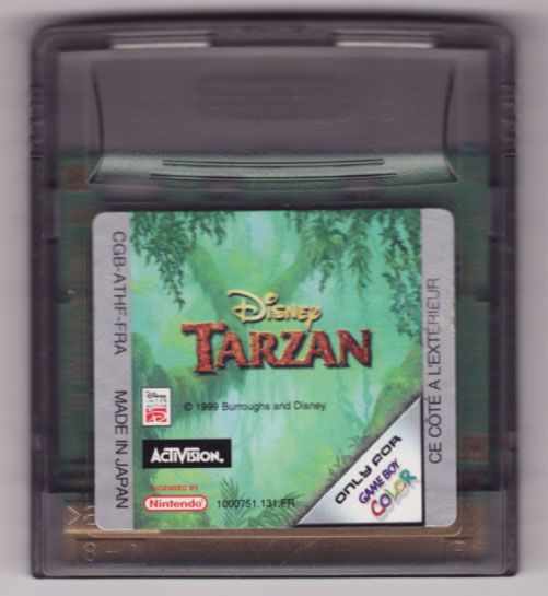 Media for Disney's Tarzan (Game Boy Color)