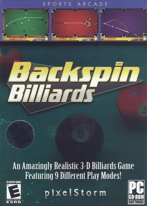 Front Cover for Backspin Billiards (Windows)