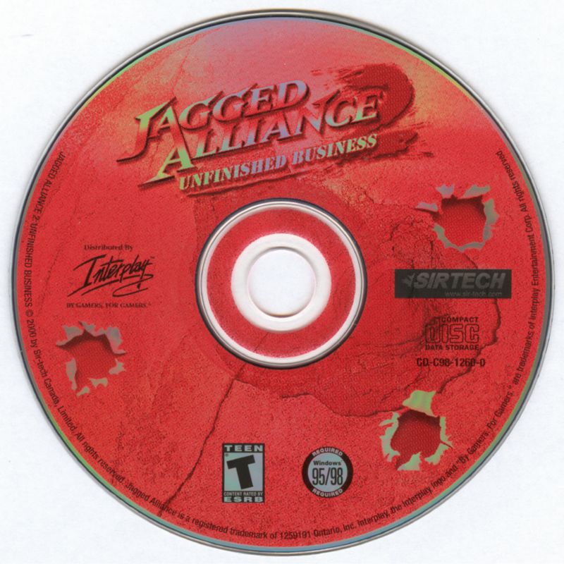Media for Jagged Alliance 2: Unfinished Business (Windows)