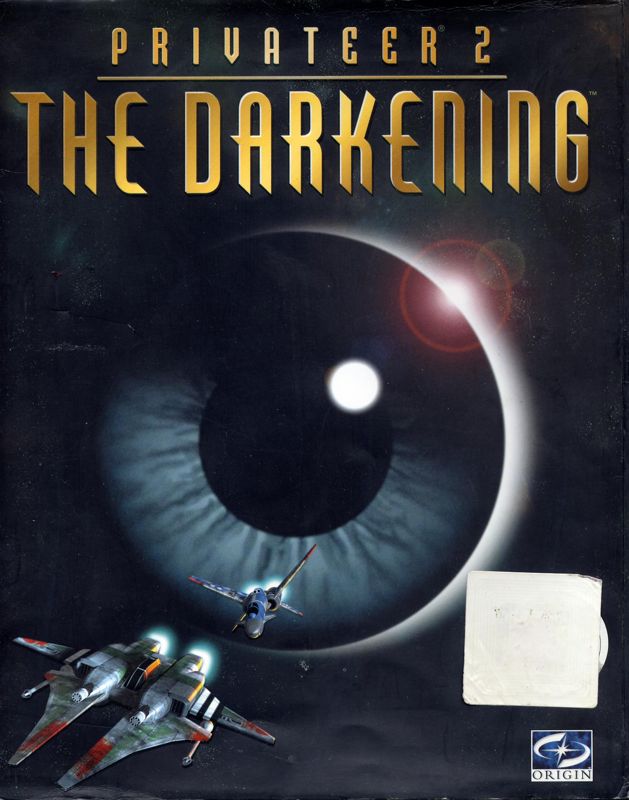 Front Cover for Privateer 2: The Darkening (DOS): Slide-in wrapping