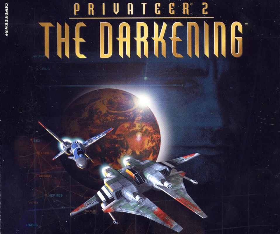 Other for Privateer 2: The Darkening (DOS): Crystal case - front
