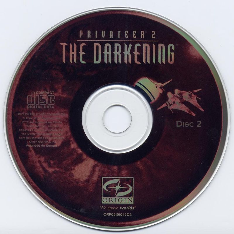 Media for Privateer 2: The Darkening (DOS): Disc 2