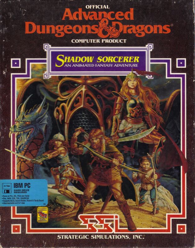 Front Cover for Shadow Sorcerer (DOS)