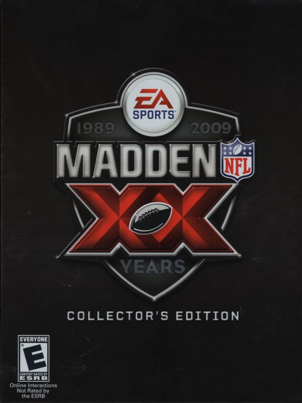 Other for Madden NFL: XX Years (Collector's Edition) (Xbox 360): Keep Case - Front