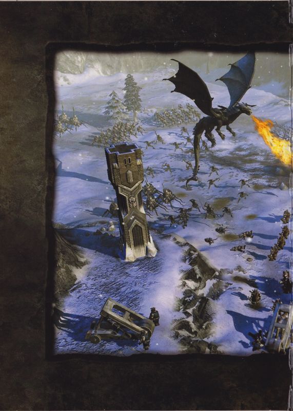 Inside Cover for The Lord of the Rings: The Battle for Middle-earth II (Collector's Edition) (Windows): Left