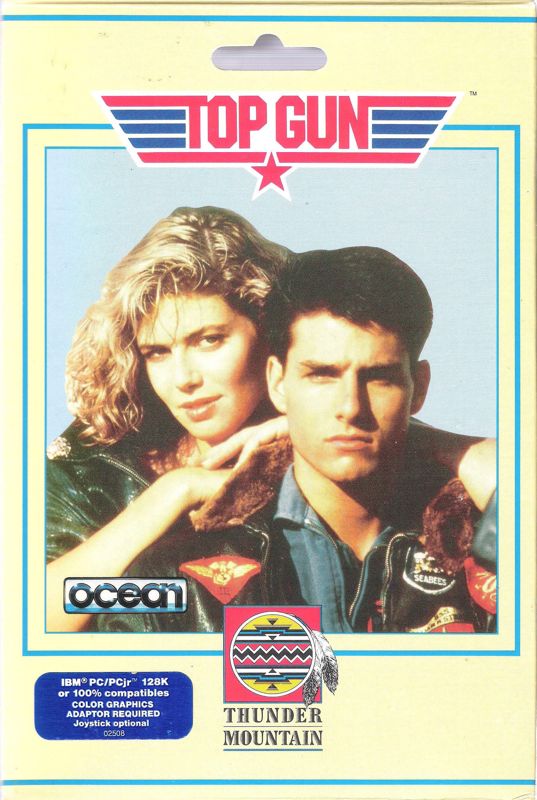Top Gun cover or packaging material MobyGames