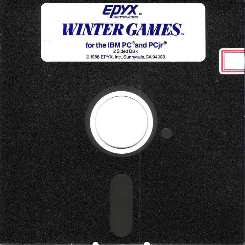 Media for Winter Games (PC Booter) (5.25" Disk release)