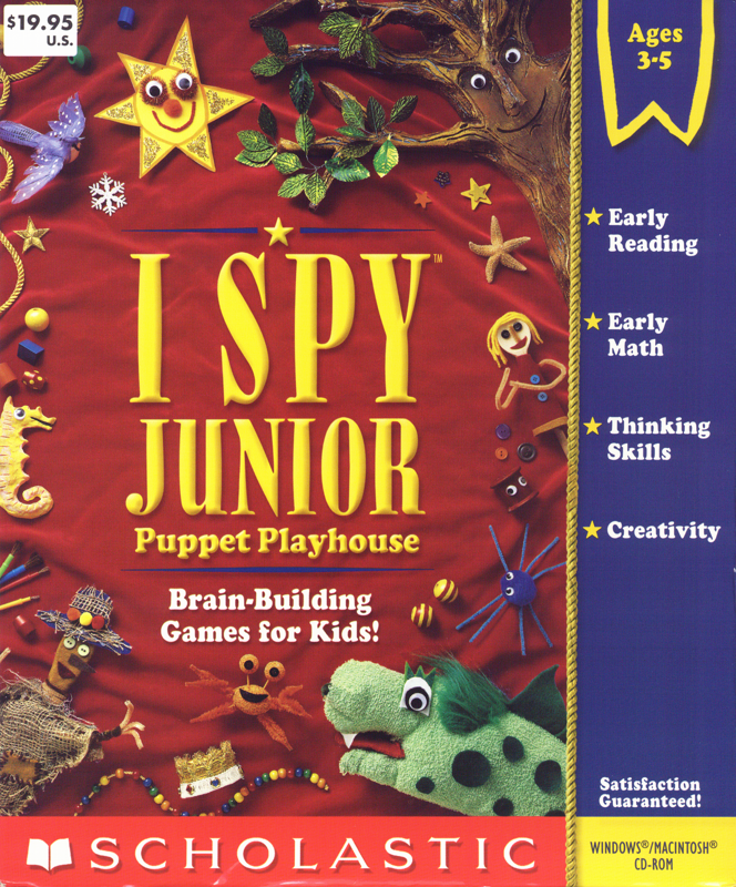 Front Cover for I Spy Junior: Puppet Playhouse (Macintosh and Windows)