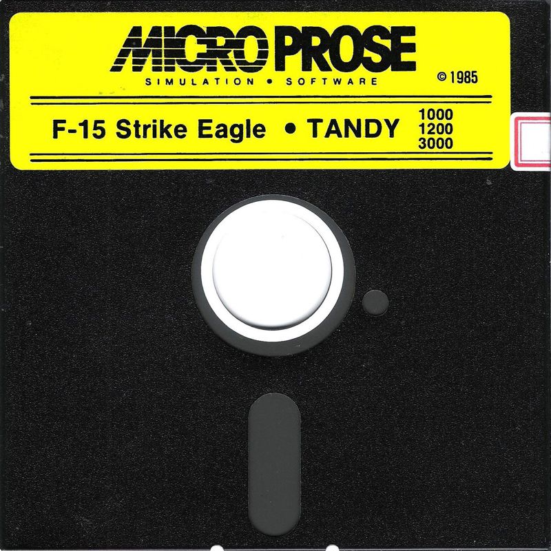 Media for F-15 Strike Eagle (PC Booter) (Version 402.01 (Support IBM CGA/EGA/Tandy))