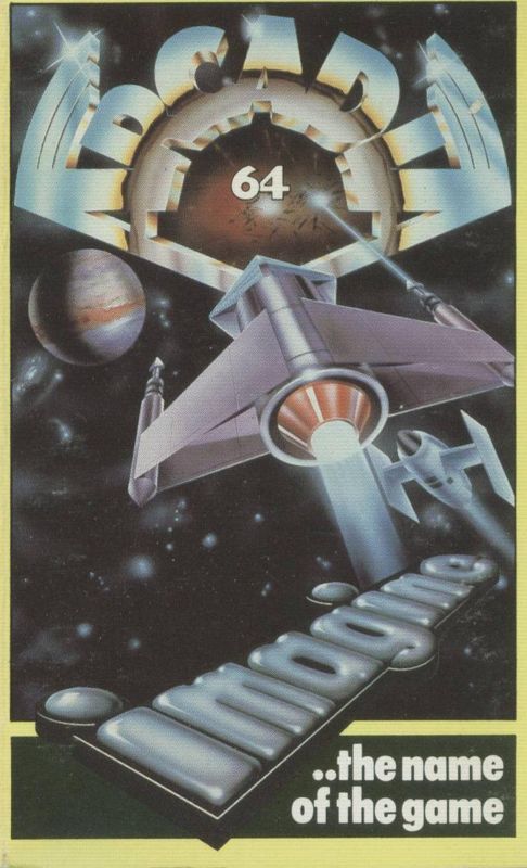 Front Cover for Arcadia (Commodore 64)