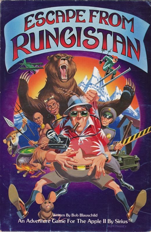 Front Cover for Escape from Rungistan (Apple II)