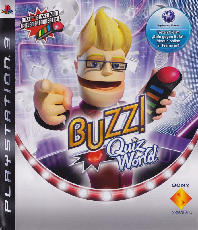 Buzz! Quiz World cover or packaging material - MobyGames