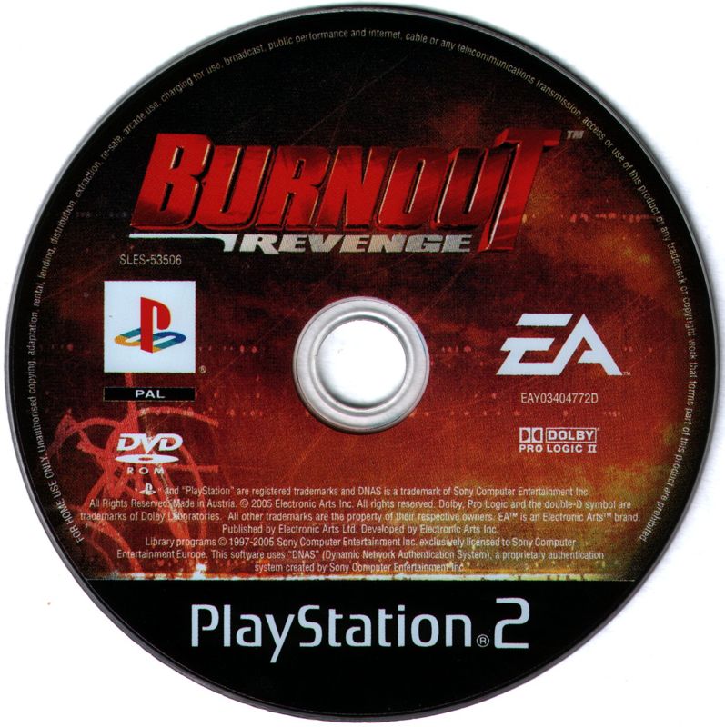 Burnout: Revenge cover or packaging material - MobyGames