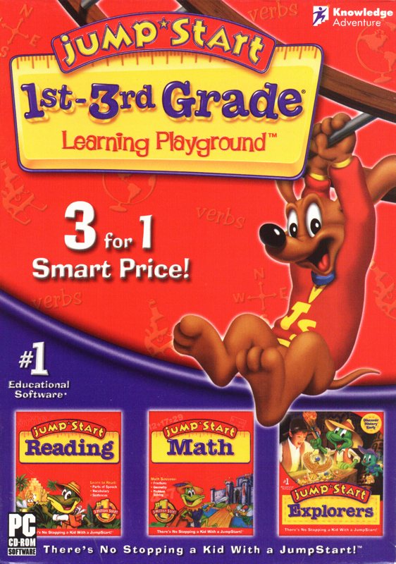 JumpStart 1st 3rd Grade Learning Playground Cover Or Packaging Material MobyGames
