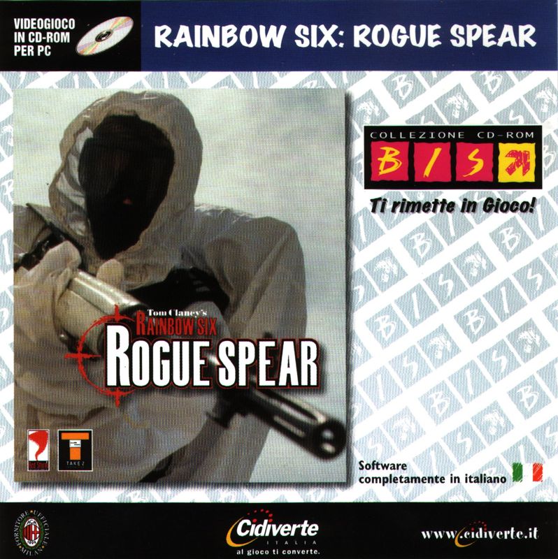 Front Cover for Tom Clancy's Rainbow Six: Rogue Spear (Windows) (Cidiverte BIS release)