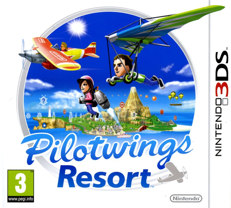 Pilotwings Resort cover or packaging material - MobyGames