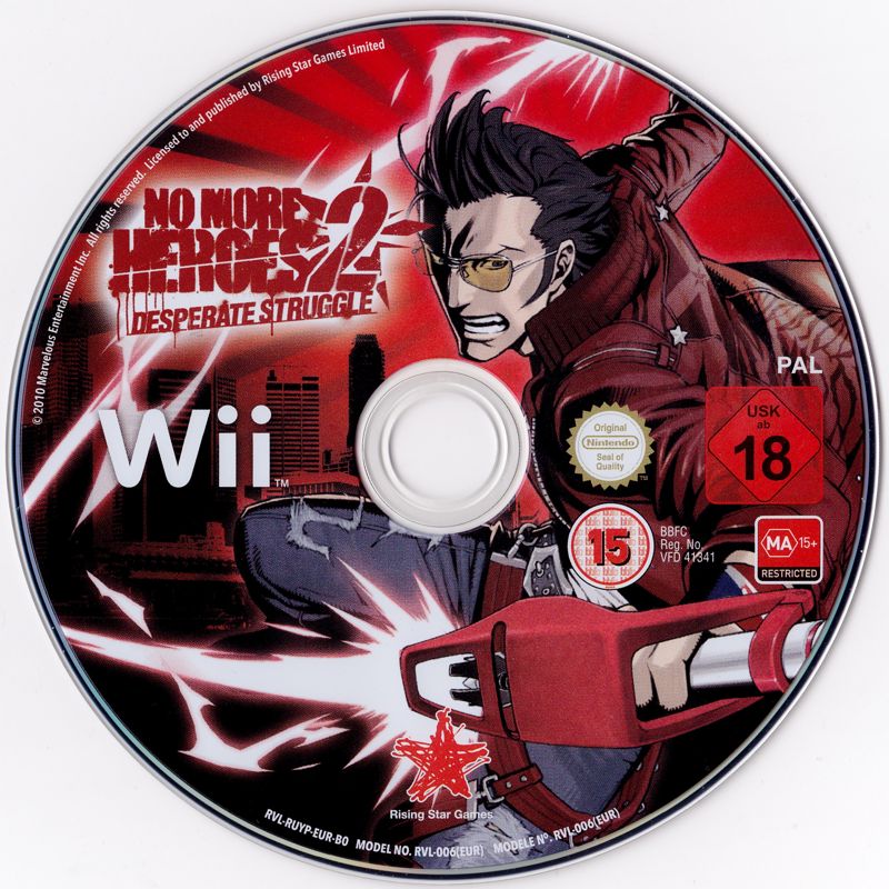 Media for No More Heroes 2: Desperate Struggle (Wii)