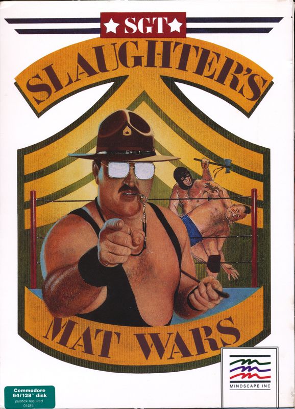 Front Cover for Sgt Slaughter's Mat Wars (Commodore 64)