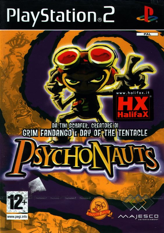 psychonauts ps2 cover