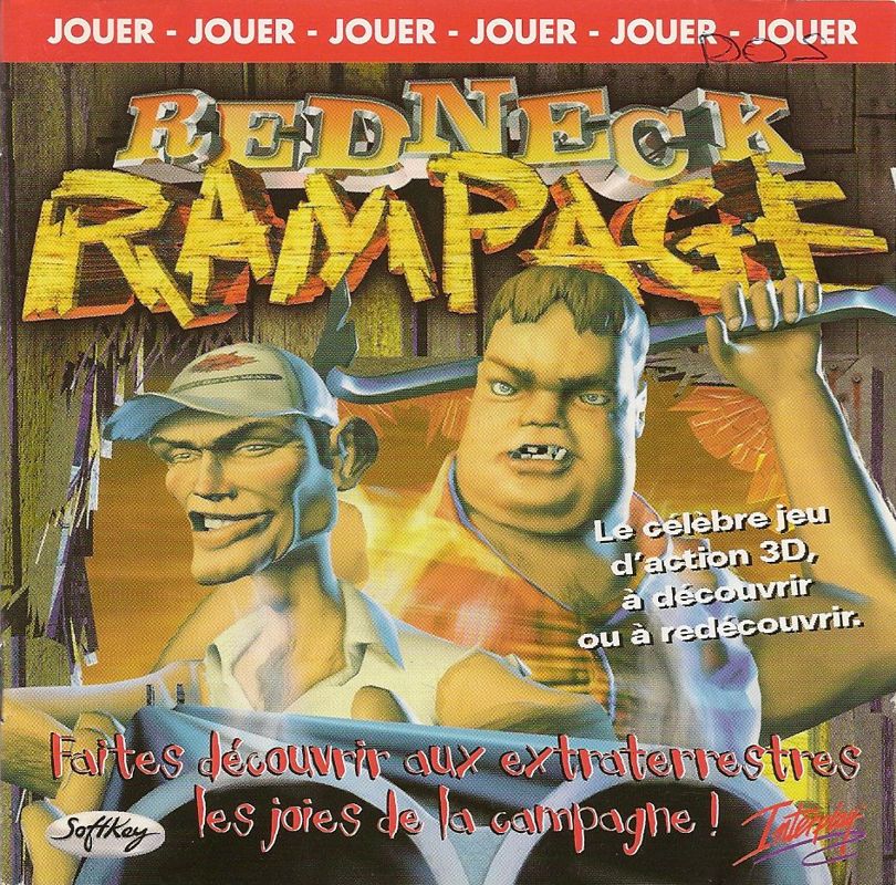 Front Cover for Redneck Rampage (DOS) (Platinum Softkey release)