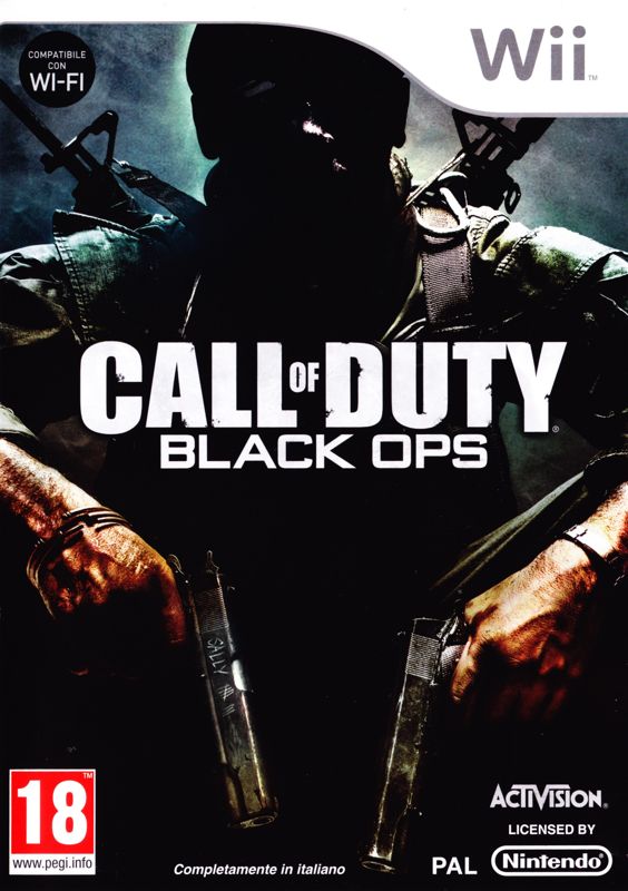 Front Cover for Call of Duty: Black Ops (Wii)