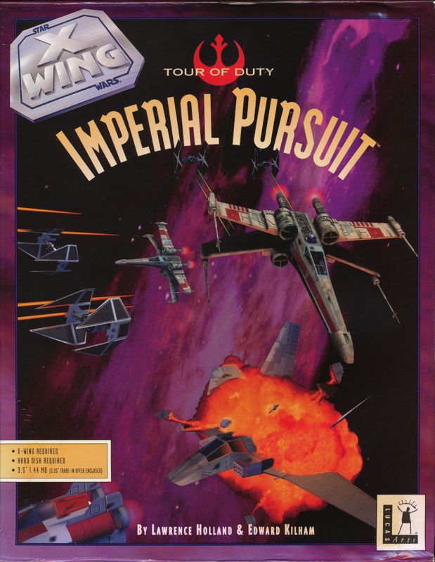 Front Cover for Star Wars: X-Wing - Imperial Pursuit (DOS)