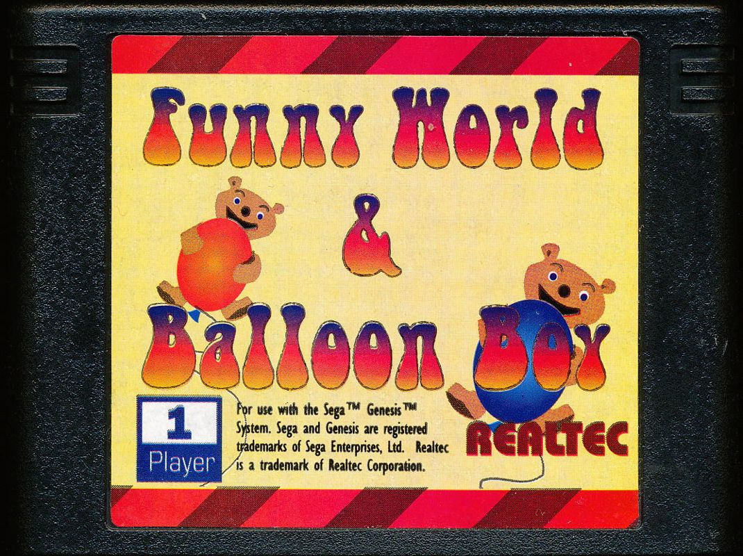 Media for Funny World & Balloon Boy (Genesis)