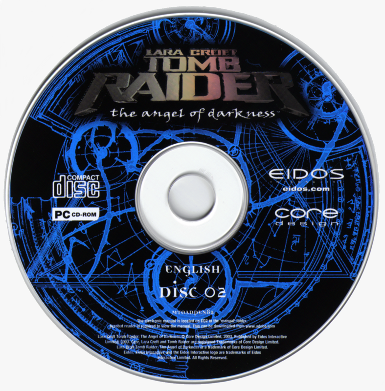 Media for Hitlist 2004 (Windows): <i>Tomb Raider: The Angel of Darkness</i> Disc 2/2