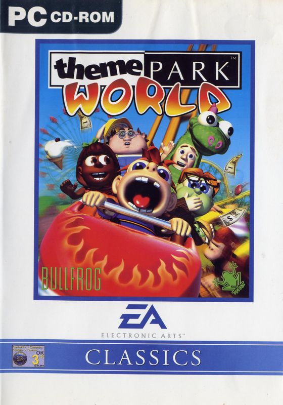 Front Cover for Sim Theme Park (Windows) (EA Classics release (2000))