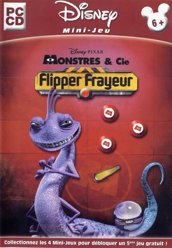 Front Cover for Disney•Pixar's Monsters Inc.: Pinball Panic Mini Game (Windows)