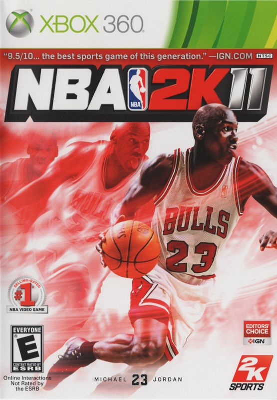 Front Cover for NBA 2K11 (Xbox 360)