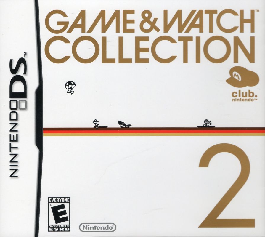 Front Cover for Game & Watch Collection 2 (Nintendo DS)