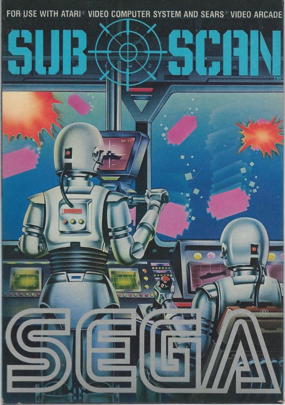 Front Cover for Deep Scan (Atari 2600)