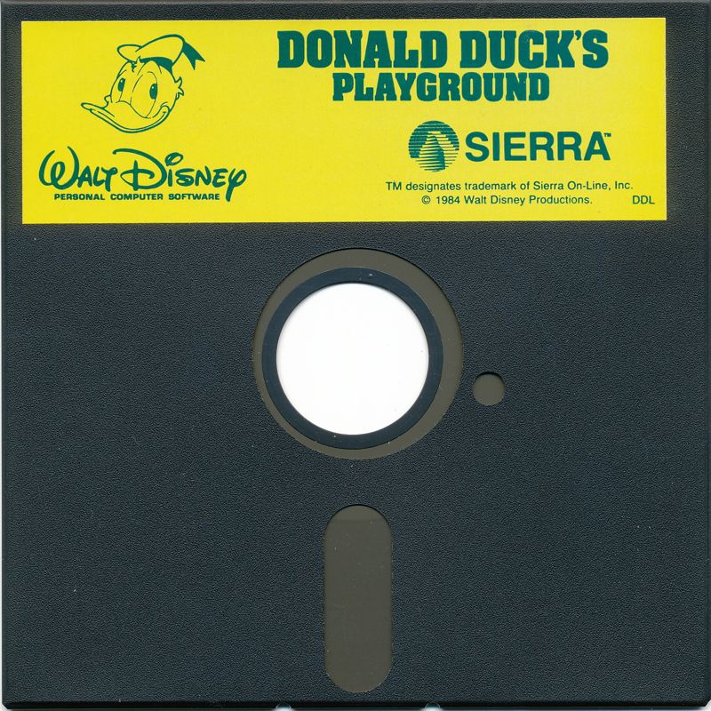 Media for Donald Duck's Playground (Commodore 64)