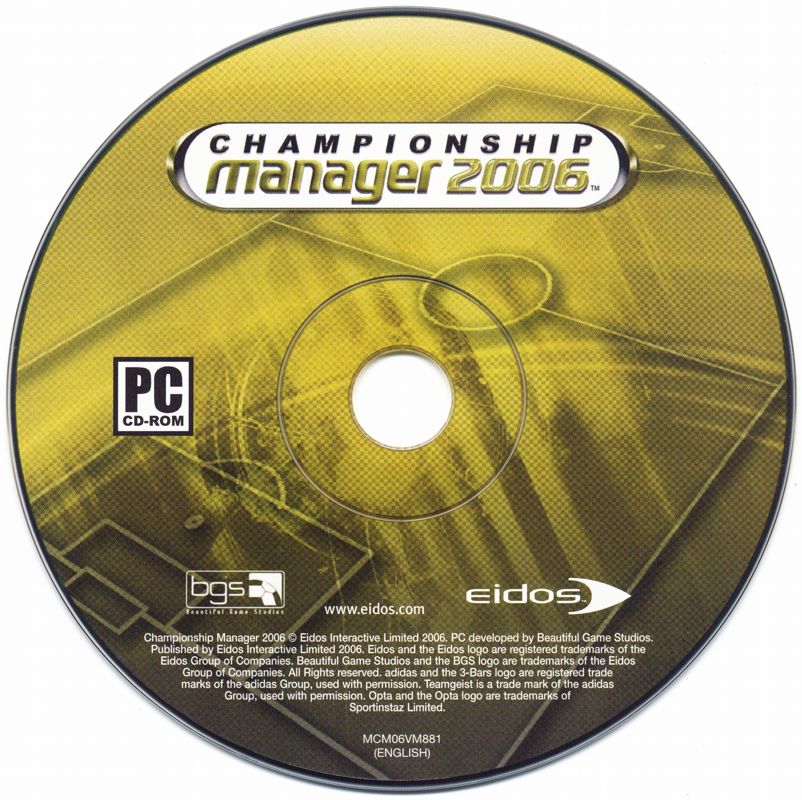 Media for Championship Manager 2006 (Windows)