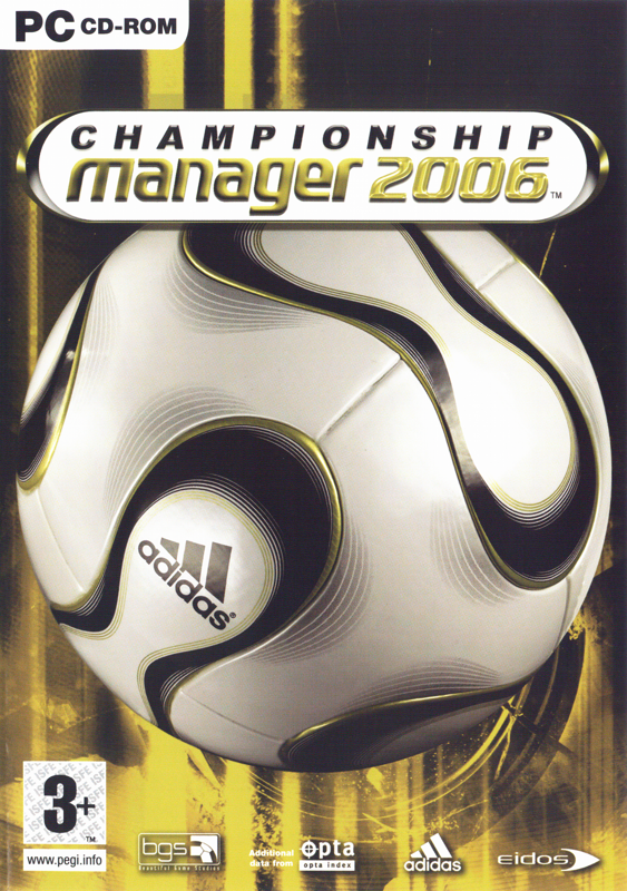 Front Cover for Championship Manager 2006 (Windows)