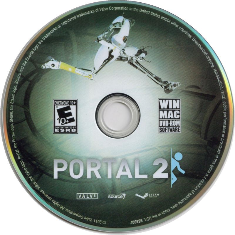 Media for Portal 2 (Macintosh and Windows)