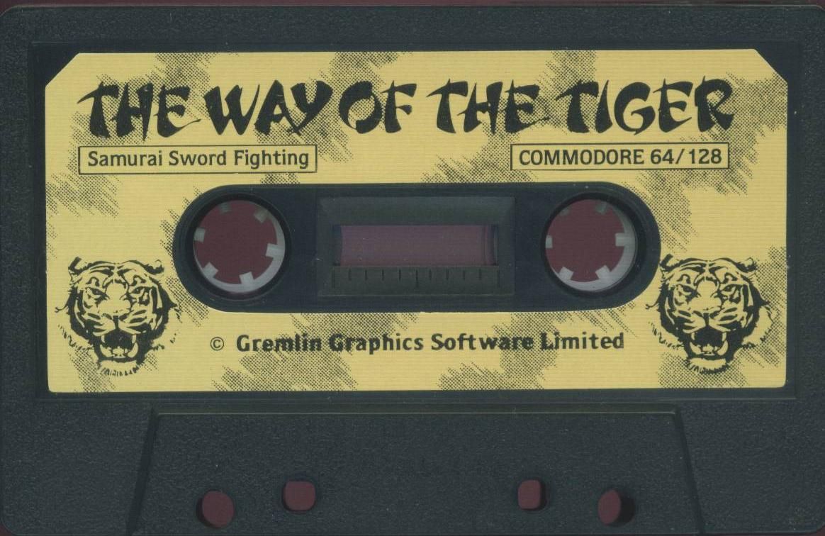 Media for The Way of the Tiger (Commodore 64)