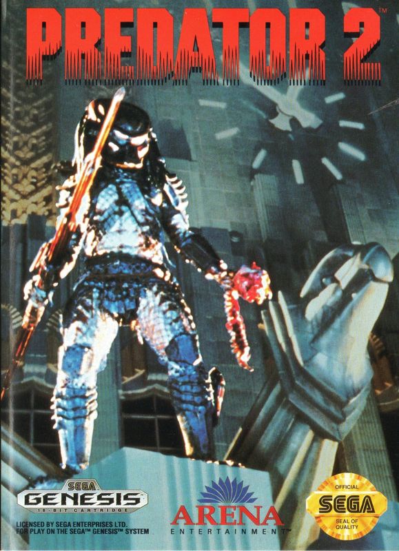 Front Cover for Predator 2 (Genesis)