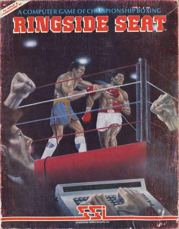 Front Cover for Ringside Seat (Apple II and Commodore 64)