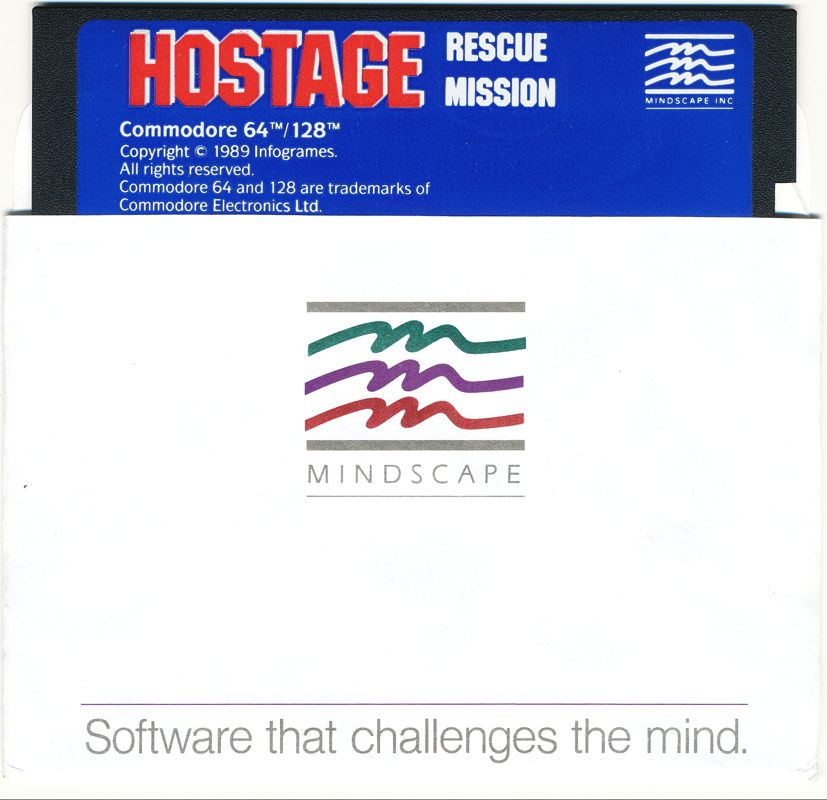 Media for Hostage: Rescue Mission (Commodore 64)