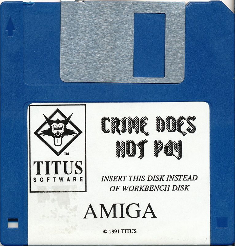 Media for Crime Does Not Pay (Amiga)