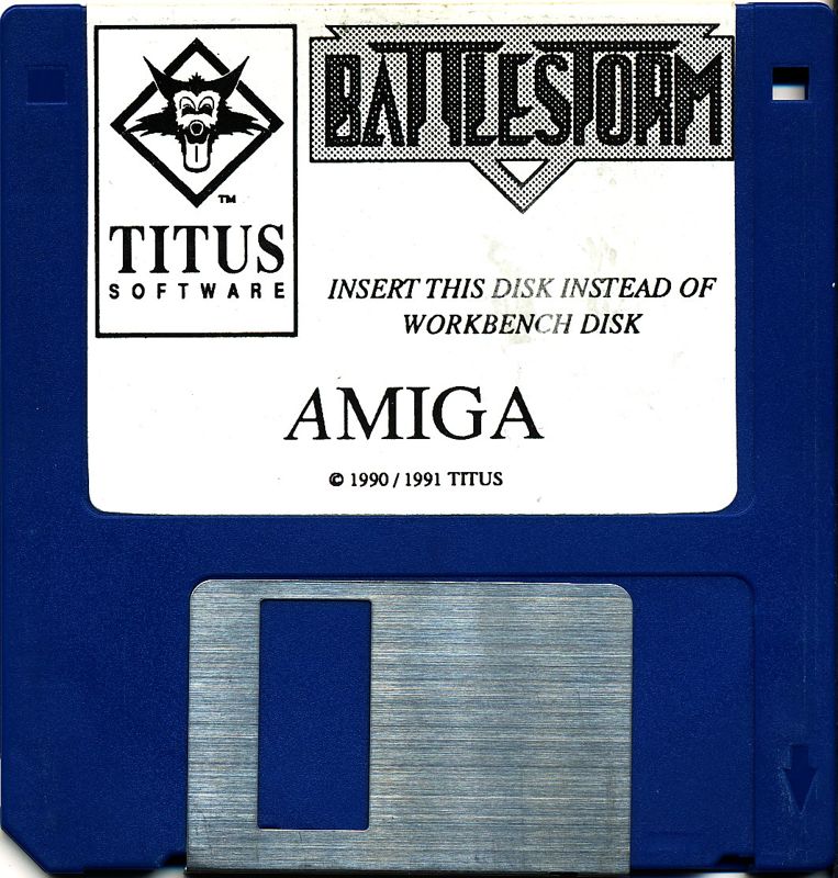 Media for Battlestorm (Amiga)
