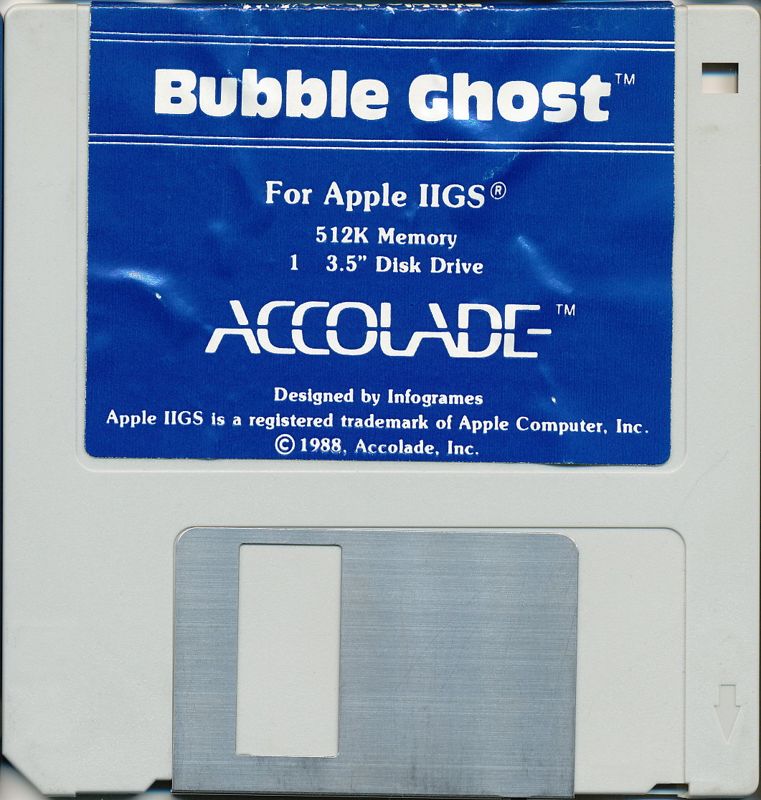 Media for Bubble Ghost (Apple IIgs)